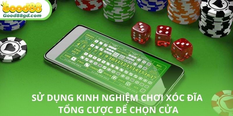 Chọn đặt cược xóc đĩa theo tổng cược được nhiều người tin dùng
